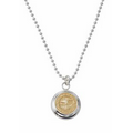 Ovations Tribute Sterling Silver 20" Necklace w/ 10K Gold Insert